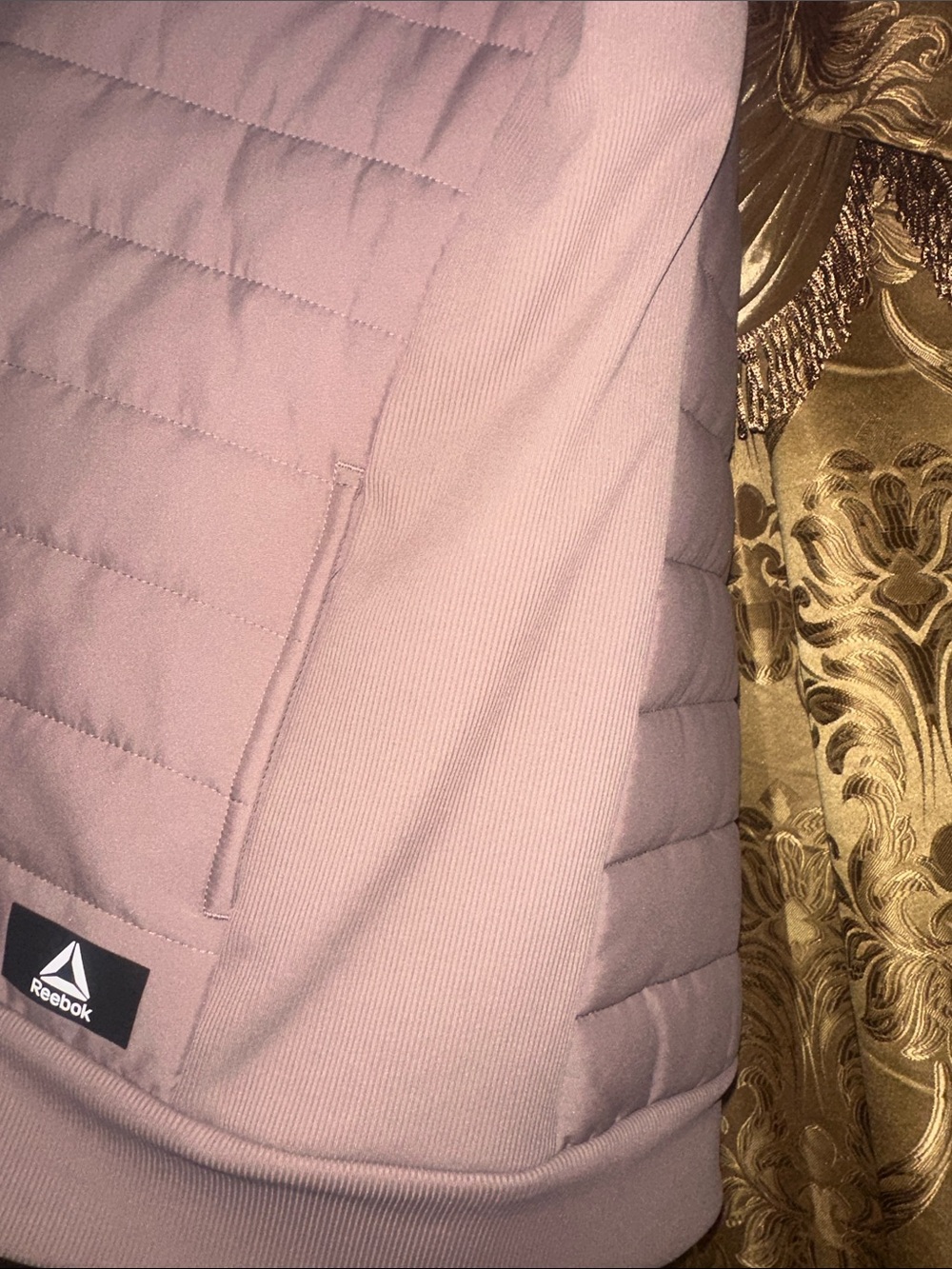 Reebok Mauve Padded Vest - Picture 4 of 5